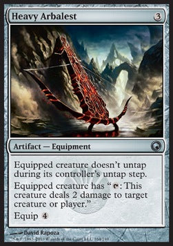 Heavy Arbalest⁣ - Scars of Mirrodin⁣ (Uncommon)⁣ [164]