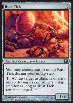 Rust Tick⁣ - Scars of Mirrodin⁣ (Uncommon)⁣ [198]
