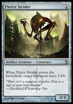Pierce Strider⁣ - Mirrodin Besieged⁣ (Uncommon)⁣ [123]