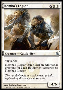 Kemba's Legion⁣ - Mirrodin Besieged⁣ (Uncommon)⁣ [9]