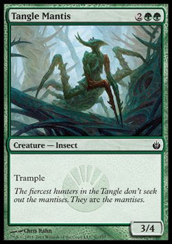 Tangle Mantis⁣ - Mirrodin Besieged⁣ (Common)⁣ [91]