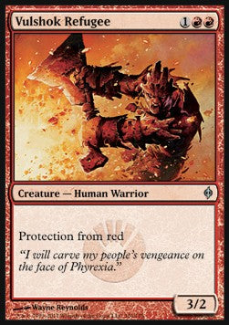 Vulshok Refugee⁣ - New Phyrexia⁣ (Uncommon)⁣ [101]