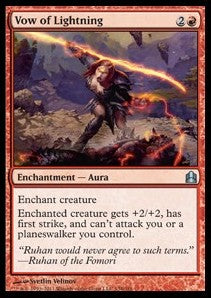 Vow of Lightning⁣ - Commander⁣ (Uncommon)⁣ [138]