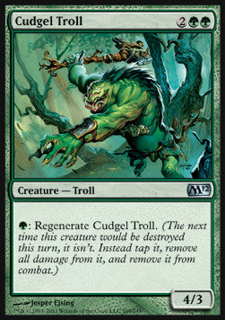 Cudgel Troll⁣ - Magic 2012⁣ (Uncommon)⁣ [169]