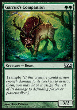 Garruk's Companion⁣ - Magic 2012⁣ (Common)⁣ [175]