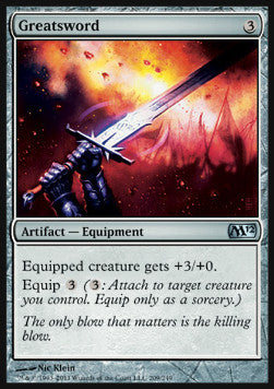 Greatsword⁣ - Magic 2012⁣ (Uncommon)⁣ [209]