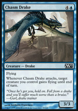 Chasm Drake⁣ - Magic 2012⁣ (Common)⁣ [48]