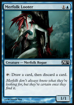 Merfolk Looter⁣ - Magic 2012⁣ (Common)⁣ [65]