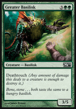 Greater Basilisk⁣ - Magic 2012⁣ (Common)⁣ [179]