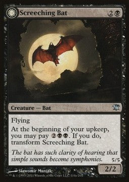 Screeching Bat / Stalking Vampire⁣ - Innistrad⁣ (Uncommon)⁣ [114]