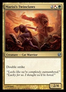 Marisi's Twinclaws⁣ - Duel Decks: Ajani vs. Nicol Bolas⁣ (Uncommon)⁣ [17]