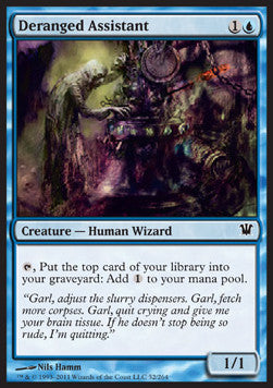Deranged Assistant⁣ - Innistrad⁣ (Common)⁣ [52]