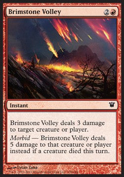 Brimstone Volley⁣ - Innistrad⁣ (Common)⁣ [132]