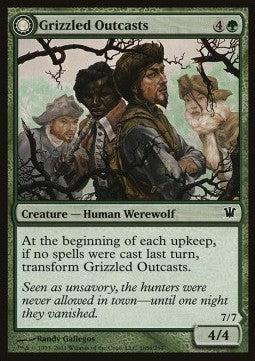 Grizzled Outcasts / Krallenhorde Wantons⁣ - Innistrad⁣ (Common)⁣ [185]
