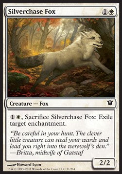 Silverchase Fox⁣ - Innistrad⁣ (Common)⁣ [31]