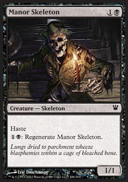 Manor Skeleton⁣ - Innistrad⁣ (Common)⁣ [106]