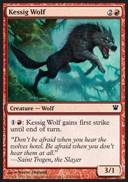 Kessig Wolf⁣ - Innistrad⁣ (Common)⁣ [151]