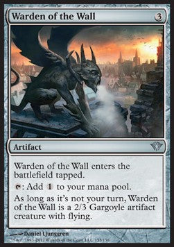 Warden of the Wall - Dark Ascension (Uncommon) [DKA-153]