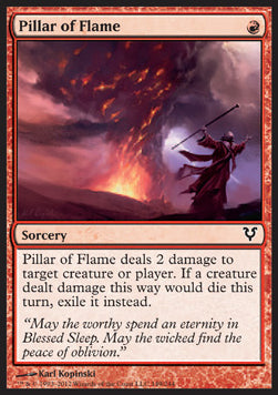 Pillar of Flame⁣ - Avacyn Restored⁣ (Common)⁣ [149]