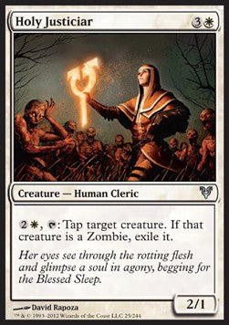 Holy Justiciar⁣ - Avacyn Restored⁣ (Uncommon)⁣ [25]