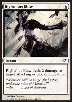Righteous Blow⁣ - Avacyn Restored⁣ (Common)⁣ [34]