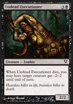 Undead Executioner⁣ - Avacyn Restored⁣ (Common)⁣ [123]