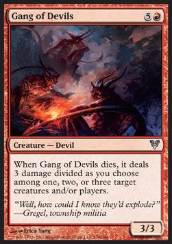 Gang of Devils⁣ - Avacyn Restored⁣ (Uncommon)⁣ [136]