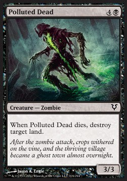 Polluted Dead⁣ - Avacyn Restored⁣ (Common)⁣ [116]