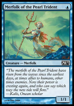 Merfolk of the Pearl Trident⁣ - Magic 2013⁣ (Common)⁣ [60]