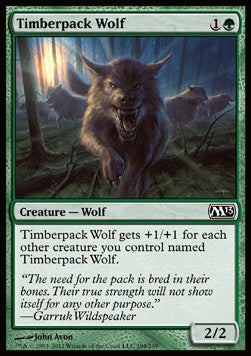 Timberpack Wolf⁣ - Magic 2013⁣ (Common)⁣ [194]