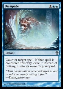 Dissipate - Duel Decks: Izzet vs. Golgari (Uncommon) [DDJ-25]