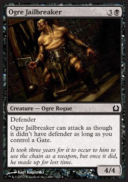 Ogre Jailbreaker⁣ - Return to Ravnica⁣ (Common)⁣ [72]