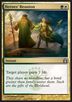 Heroes' Reunion⁣ - Return to Ravnica⁣ (Uncommon)⁣ [168]