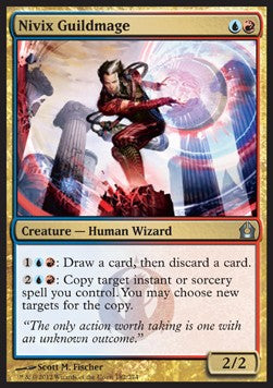 Nivix Guildmage⁣ - Return to Ravnica⁣ (Uncommon)⁣ [182]