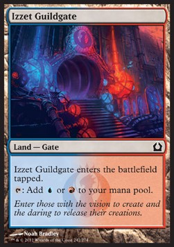 Izzet Guildgate⁣ - Return to Ravnica⁣ (Common)⁣ [242]