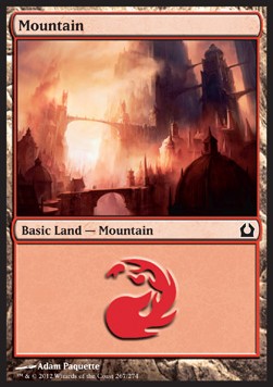 Mountain (V.3)⁣ - Return to Ravnica⁣ (Land)⁣ [267]