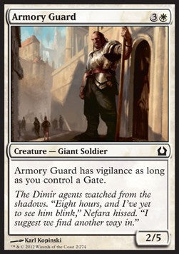 Armory Guard⁣ - Return to Ravnica⁣ (Common)⁣ [2]