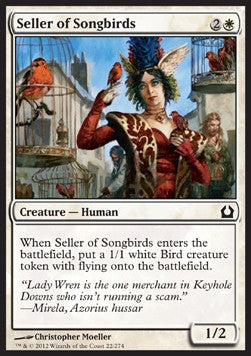 Seller of Songbirds⁣ - Return to Ravnica⁣ (Common)⁣ [22]