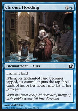 Chronic Flooding⁣ - Return to Ravnica⁣ (Common)⁣ [32]