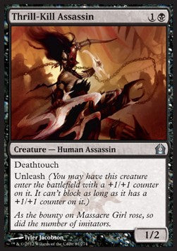 Thrill-Kill Assassin⁣ - Return to Ravnica⁣ (Uncommon)⁣ [81]