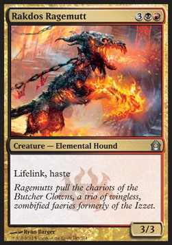 Rakdos Ragemutt⁣ - Return to Ravnica⁣ (Uncommon)⁣ [185]