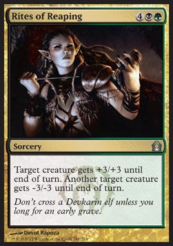 Rites of Reaping⁣ - Return to Ravnica⁣ (Uncommon)⁣ [191]