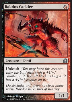 Rakdos Cackler⁣ - Return to Ravnica⁣ (Uncommon)⁣ [220]