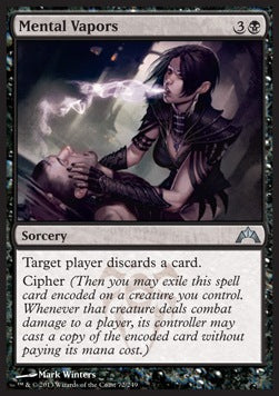 Mental Vapors⁣ - Gatecrash⁣ (Uncommon)⁣ [72]