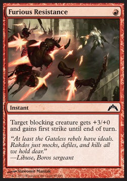 Furious Resistance⁣ - Gatecrash⁣ (Common)⁣ [93]
