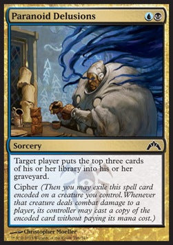 Paranoid Delusions⁣ - Gatecrash⁣ (Common)⁣ [186]