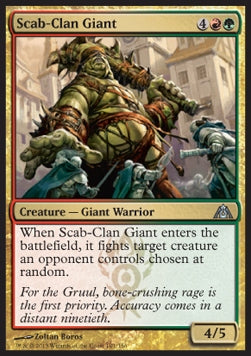 Scab-Clan Giant⁣ - Dragon's Maze⁣ (Uncommon)⁣ [101]