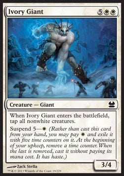 Ivory Giant⁣ - Modern Masters⁣ (Common)⁣ [19]