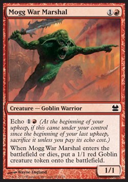 Mogg War Marshal⁣ - Modern Masters⁣ (Common)⁣ [122]