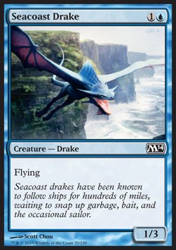 Seacoast Drake⁣ - Magic 2014⁣ (Common)⁣ [70]
